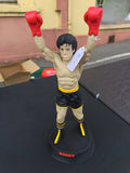 Figurine Rocky Balboa 3D imprimée 33 cm pose victoire