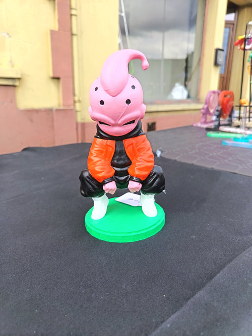 Figurine Kid Boo 3D imprimée 18 cm édition streetwear socle vert