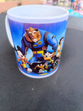 Tasse Disney Heroes - la Bête, Mickey et Donald en pilotes