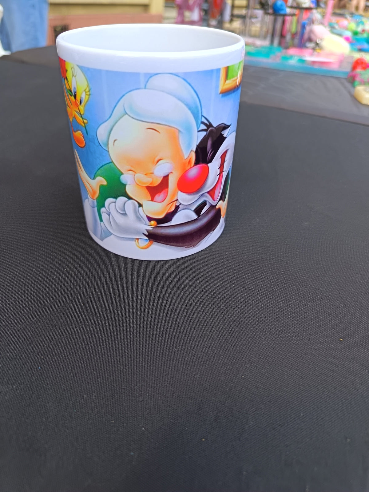 Tasse Titi et Grosminet - Titi, Mamie et Grosminet en action