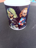 Tasse personnalisée Chucky et Tiffany