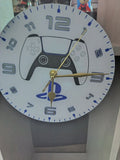 Horloge murale PlayStation PS5 3D imprimée 25 cm manette DualSense
