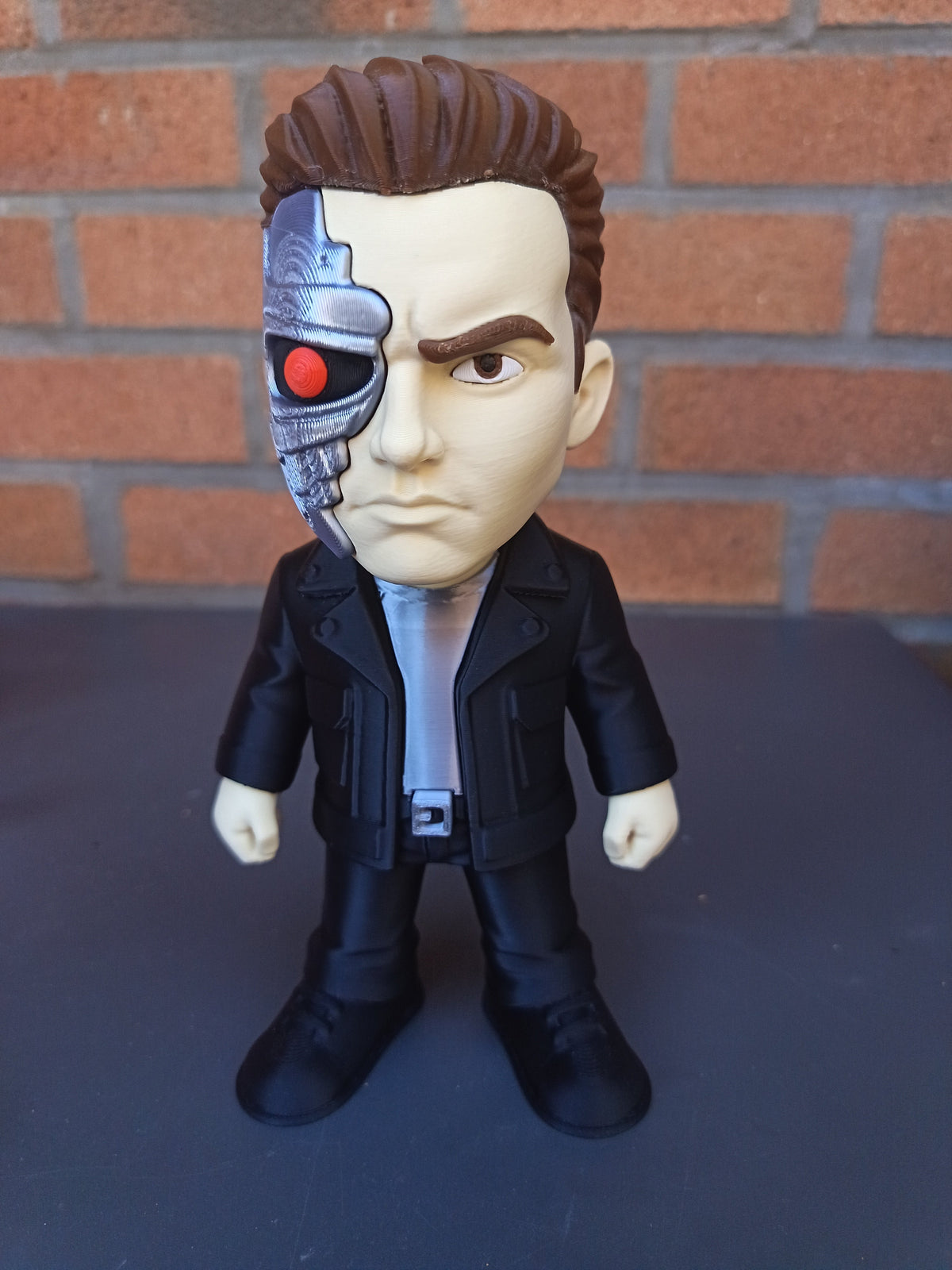 Figurine 3D Terminator T-800 – vue de face