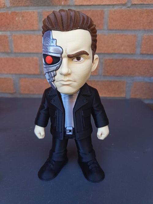 Figurine 3D Terminator T-800 – vue de face